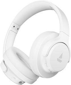 boAt 2025 Launch Rockerz 512 Anc, 40Db Hybrid Anc, 80Hrs Playback, 40Mm Drivers, 40Ms Latency Beast Mode, Enx Tech, App Support, Over Ear Bluetooth Headphones, Wireless Headphone With Mic (Bold White)