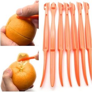 DaylyFav Orange Peelers Cirtus Peels Remover Tool, Citrus Peeler for Oranges Citrus Cutter Easy Opener Slicer Kitchen Accesories Replacing Fruit Knife Cooking Tool Gadgets, 7-Pack