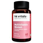 hk vitals Multivitamin For Women (60 Tablets) | With Zinc, Vitamin C, Vitamin D, Multiminerals & Ginseng Extract