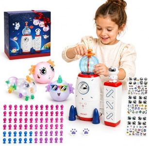 Zlshmoee 195PCS DIY Balloon Craft Kit for Kids – Space Magic Creative Balloon Toy Set with Pump, Stickers & Decorations, Fun Arts and Crafts Activity, Perfect Birthday & Holiday Gift for Boys & Girls