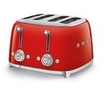 Smeg Red Retro 4 Slice Toaster