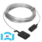 VG-SOCR15/ZA 49.2ft/15m One Invisible Connect Cable Compatible with Samsung TV QN43-85 inches LS03CA LS03BA LS03AA QLED 4K The Frame TVs (Newest Model)