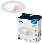 WiZ Color 6-Inch Smart Retrofit Downlight - Pack of 1-2700K- 6500K - 1150 Lumen - Indoor - Connects to Your Existing Wi-Fi - Control with Voice or App + Activate with Motion - Matter Compatible