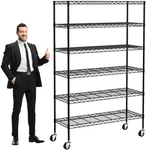 YYkokocat 6-Tier Wire Shelving Unit