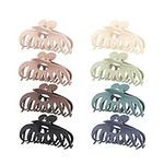 8Pack Large Hair Claw Clips for Wom