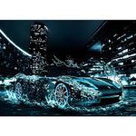 MXJSUA Luxury Super Sports Car Diamond Painting Kits, DIY Diamond Art Kits for Adults Beginner, 5D Gem Art Painting Kit with Round Diamonds Picture Crafts for Wall Decor Gifts(30x40cm)