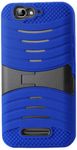 Reiko Silicon Case and Protector Cover for BLU Life Pro L210A - Retail Packaging - Navy Black