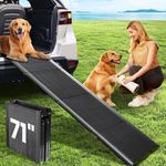 Dog Ramp for Car, 71''x 17'' Pet Ra