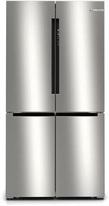 BOSCH Serie 4 KFN96VPEA side-by-side refrigerator Freestanding 605 L E Stainless steel