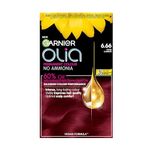 Garnier Olia Permanent Hair Dye, Up to 100% Grey Hair Coverage, No Ammonia, 60% Oils, 6.66 Vivid Garnet Red