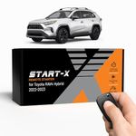 Start-X Remote Starter Kit for Toyota RAV4 Hybrid (2022, 2023, 2024) Vehicles | Push-to-Start Ignition | Plug & Play Install | Lock 3X to Remote Start | Zero Wire Splicing