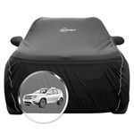 NEODRIFT 'NeoTech' Car Cover for Renault Duster (100% Water-Resistant, All Weather Protection, Tailored Fit, Multi-Layered & Breathable Fabric) (Colour: Black)