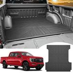 Utiiy Truck Bed Mat Fit for 2015-2024 F150 5.5ft, Truck Bed Liner All Weather Pickup Bed Mat for F-150 Accessories 2023 2024