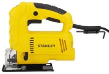 STANLEY SJ60 600W Variable Speed Pendulum JigSaw for cutting woodsheetmetal and plastic with 4 stage pendulum action(Yellow and Black)
