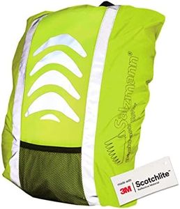 Salzmann 3M Reflective Backpack Cover | High Visibility, Waterproof & Weatherproof | Ideal for Cycling, Running & Hiking