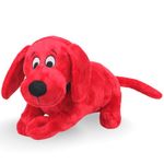 Clifford® Snuggle Buddy Plush Dog Toy | Cozy Dog Stuffed Animals Play Toy for Medium to Large Dogs | Comfort, Squeakers, Crinkle, Interactive Bonding