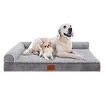 Lazy Lush Bolster Dog Bed for Extra