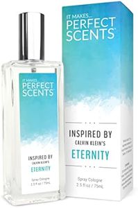 Perfect Scents Fragrances | Eternity | Women’s Eau de Toilette | Vegan, Paraben Free | Never Tested on Animals | 2.5 Fluid Ounces White (Pack of 1)