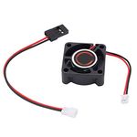 VGEBY RC Cooling Fan,25x25mm RC Car Cooling Fan Universal High Rotation Speed Motor Cooling Fan Brushless ESC Cooling Fan for AXIAL SCX10 90046 Model Car Accessories Model Toy