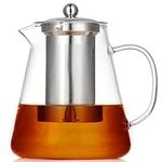 Glass Teapot with Stainless Infuser