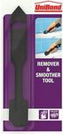 UniBond Sealant Remover and Smoother Tool, Easy-to-Use Sealant Finishing Tool, 2-in-1 Plastic Sealant Tool for Smoothing, Silicone Remover Tool, Black