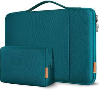 DOMISO 17.3 inch Laptop Sleeve Case Water Resistant Shockproof Protective Computer Bag for 17.3" Notebook/HP Pavilion Envy 17/Dell/Lenovo IdeaPad/LG Gram/MSI/ASUS with Accesory Bag, Turquoise