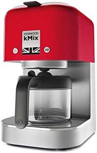 Kenwood Cafetière kMix cox750rd, rouge, 1000 W, nouvelle série, Cafetière Filtre, pour 6 Tasses (750 ml)