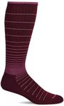 SOCKWELL Women's Compression Stockings Travel Socks Support Stockings Circulator SW1W Compression Class 1 (15 - 20 mmHg), Therapeutic Knee Socks Promote Blood Circulation and Prevent Swelling and