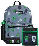 Minecraft Backpack and Lunch Bag Se