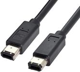 Chenyang FireWire IEEE 1394 6 Pin to 6Pin FireWire 400 to 400 6-6 ilink Cable 1.8m Black