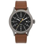 Timex Expedition Scout Leather Strap Watch (Model: TW4B260009J)