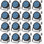 RGBW 4-in-1 LED Par Lights, 80W Sta