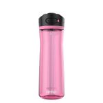 Contigo Ashland 2.0 Leak-Proof Water Bottle with Straw and Carry Handle, BPA-Free Plastic, Dishwasher Safe, Azalea, 24 oz (709 mL)