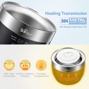 Automatic Digital Yogurt Maker – Black, Easy Home Fermentation