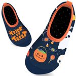 Kids Swim Water Shoes for Girls Toddlers Baby Aqua Socks for Kids Quick Dry Pool Beach Barefoot Children（Halloween 30/31EU