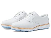 Cole Haan Women's Originalgrand Shortwing Golf Sneaker, Optic White/Blue Bell/Optic White, 8.5