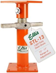 Ellis Manufacturing Light-Duty Steel Lifting Shore and Jack Post – House Jack for Foundation, Floor Leveling, and Concrete Bracing – 20,000 lb Safe Load Capacity – 13"-17" Adjustment