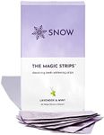 Snow The Magic Strips - Safe for Enamel Dissolving Teeth Whitening Strips - Mess-Free Portable Teeth Whitener for Oral Care with Lavender & Mint Flavor, Whitening Strips for Teeth, 1 Pack of 28 Strips