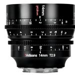 7artisans 14mm T2.9 Full-Frame Cine Lens, Compatible with Sony E-Mount Mirrorless Cameras Alpha a7 a7II a7III a7R a7RII a7RIII a7RIV a7S a7SII a9 a7C