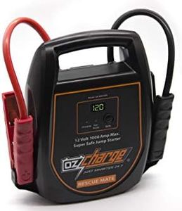 OzCharge RM1000 OzCharge Rescue Mate Battery-Less Jump Starter, Black
