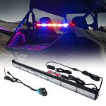 Xprite Xprite LZ Series 30" Offroad Rear Chase COB LED Strobe Light Bar with Brake Reverse Light for ATV, UTV, Polaris XP 1000 900, RZR Side by Side Offroad Vehicle - RBYBR