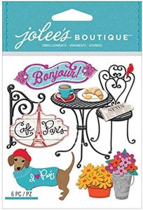 Jolees Boutique-Adesivi tridimensionali, Cafe Paris