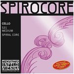 Thomastik-Infeld S31 Spirocore Cello Strings, Complete Set, 4/4 Size, Rope Core