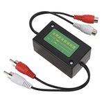 Radio Noise Filter Ground Loop Isolator Voice Frequency Filter for Car