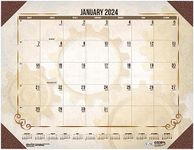 House of Doolittle 2024 Monthly Desk Pad Calendar, Vintage, 22 x 17 Inches, January - December (HOD157-24)