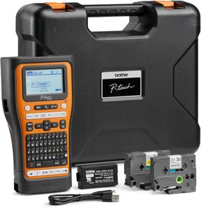 Brother PT-E560BTVP Electrician Label Printer – 24mm, Bluetooth, USB-C
