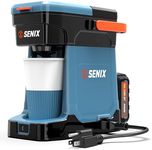 SENIX X2 20V Max* Portable Hybrid Coffee Maker, Compatible with K-Cups, Ground, Pods, 8oz Pour, Includes Battery, Charger & Power Cord (CMX2-M4)