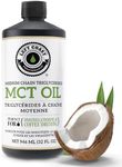 32oz MCT Oil from Sustainable Coconuts 60/40 C8/C10 Pure MCT OIl- Keto, Paleo Approved. Independently Quality Tested Left Coast Performance