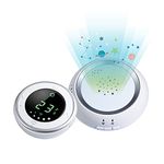 Bebcare Hear Audio Baby Monitor with Ultra-Low Radiation Safe Technology, Breathing Sensor, Night Light and White Noise Silencer for Reception up to 2000 feet (with Breathing Sensor Mat)