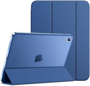 JETech Case for iPad (A16) 11th/10th Generation (2025/2022), Slim Stand Hard Back Shell Cover with Auto Wake/Sleep (Navy)